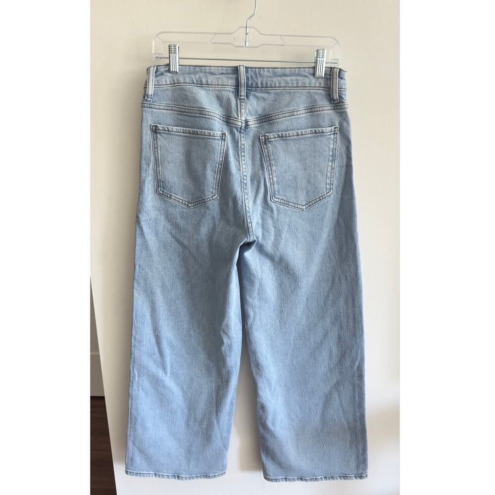 NWT: Quince - Women's Bella Relaxed Straight Stretch Denim Jeans (30" waist) - Picture 3 of 6